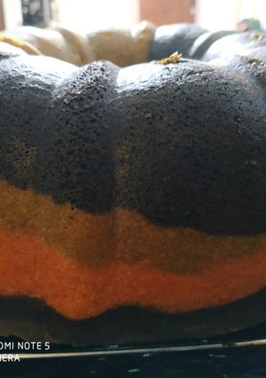Foto resep Marmer cake putih telor