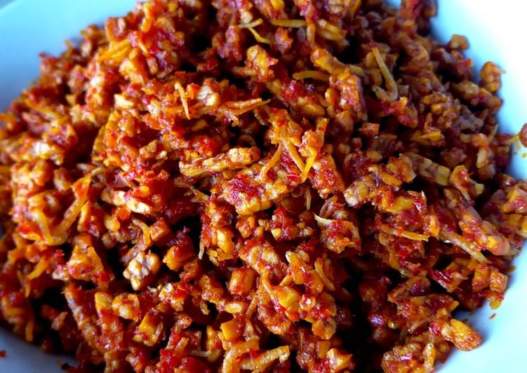 Cara Gampang Membuat Sambel T2 (Tempe&amp;Teri) Anti Gagal