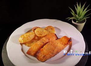 Foto principal de Salmón marinado en freidora de aire
