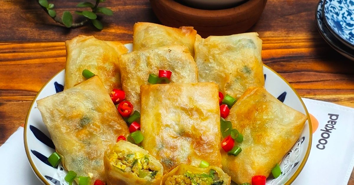 Martabak Telur Mini dan Sambal Bangkok Asam Manis