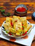 Martabak Telur Mini dan Sambal Bangkok Asam Manis