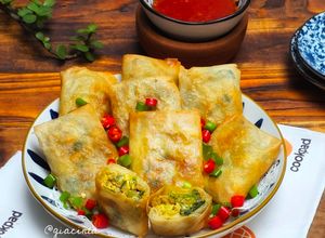 Foto resep Martabak Telur Mini dan Sambal Bangkok Asam Manis