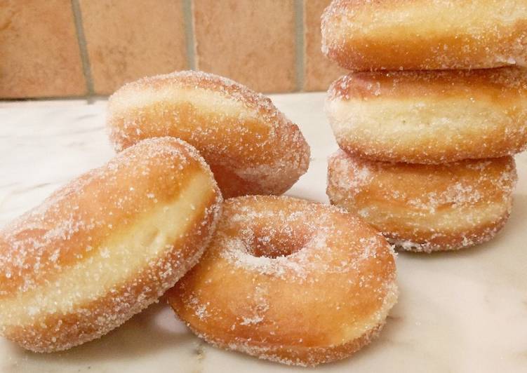 Ciambelle fritte soffici