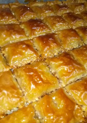 صورة لوصفة بقلاوة الفيلو