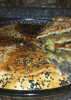 صورة لوصفة الفطيرة التركيه