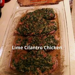 A picture of Lime Cilantro Chicken.