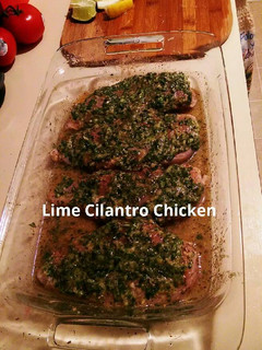 A picture of Lime Cilantro Chicken.