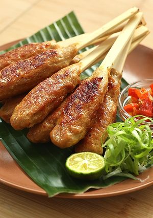 Foto resep Sate Lilit Ayam Manis