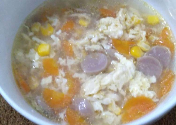 Sup jagung sederhana