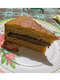 Torta versata alla vaniglia con Nutella 🍫