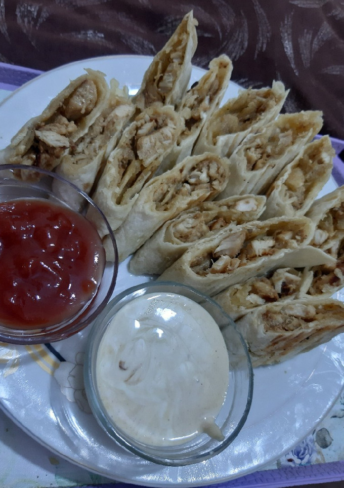 صورة لوصفة شاورما على طريقتي