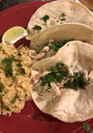 A picture of Slow Cooker Shredded Chicken For Tacos.