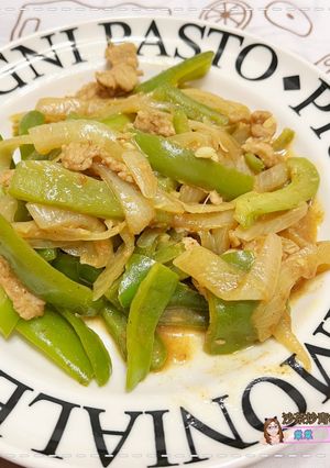 沙茶炒青椒豬肉 的食譜成品照片
