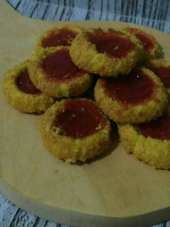 Foto resep Strawberry thumbprint cookies