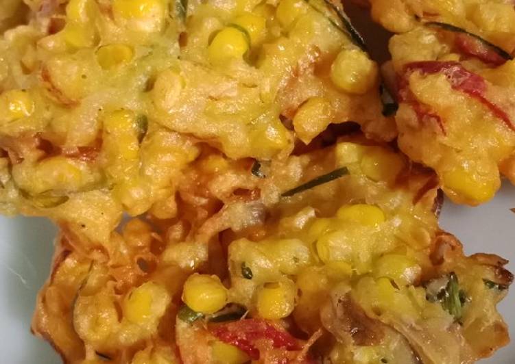 Anti Ribet, Buat Bakwan jagung praktis