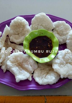 Foto resep Cireng Crispy bumbu rujak