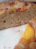 Torta o budín de duraznos y pelones frescos - con aroma a hogar 😍