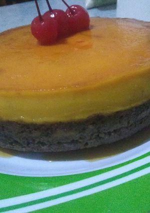 Una foto de Pastel imposible o chocoflan 🍮