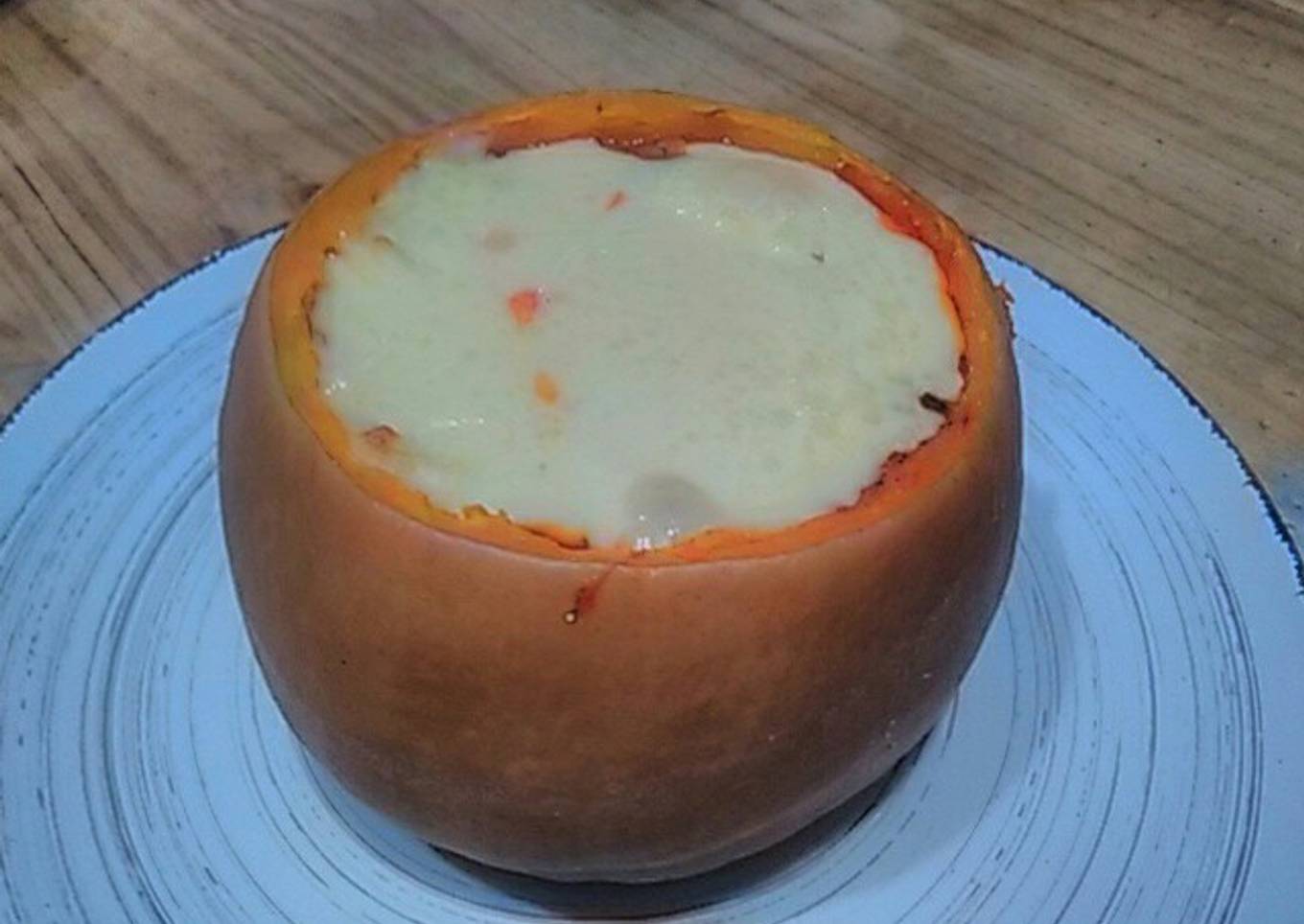 Calabaza rellena