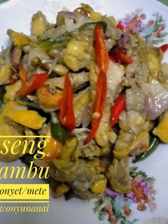 Foto resep 76) oseng jambu monyet/mete