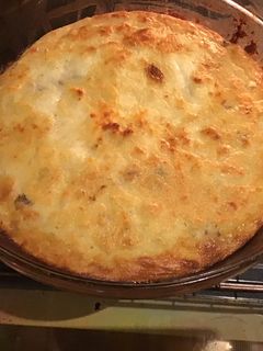 A picture of California Farm Truffled Potato Soufflé.
