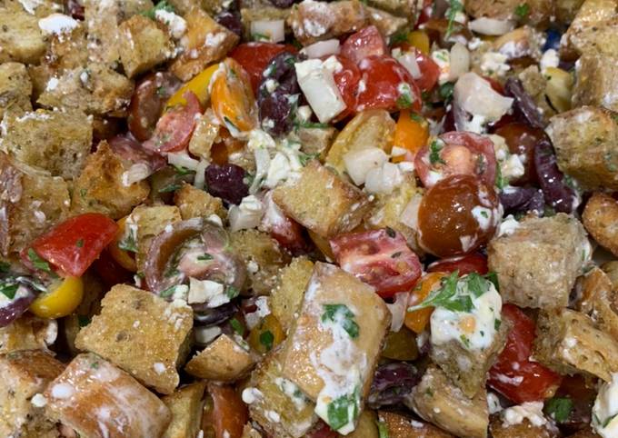 How to Make Super Quick Homemade Panzanella