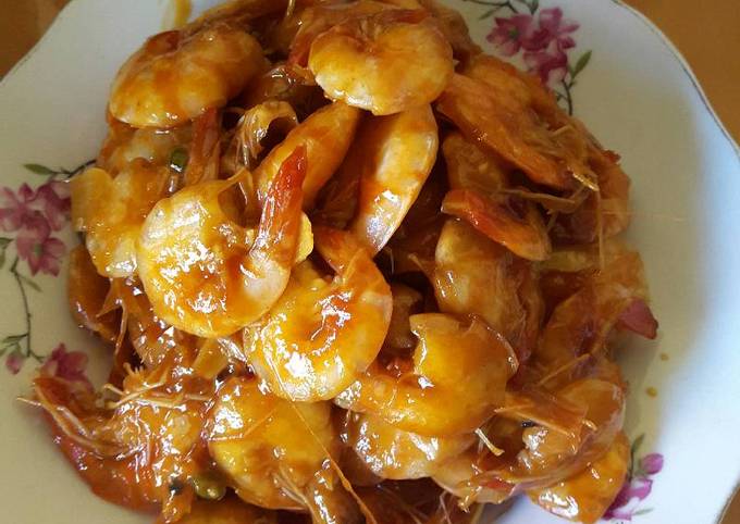 Resep Udang saus tiram oleh Nita Dewi - Cookpad