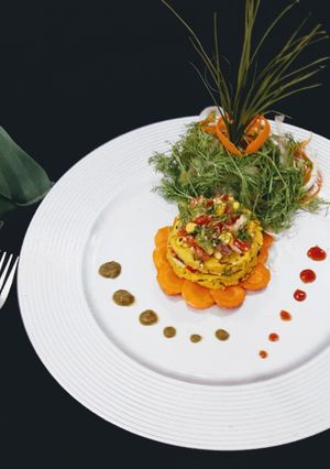 A picture of Oats Methi Pithore.