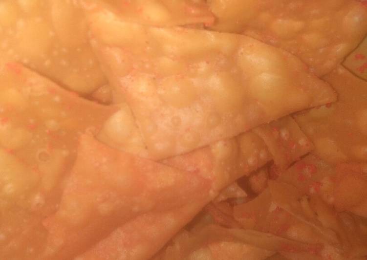 Keripik pangsit Home Made