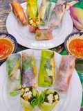 💐Vegetarian Fresh Spring Rolls (Gỏi Cuốn Chay)💐