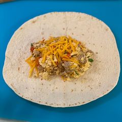 A picture of Turkey Breakfast Wrap (Low Carb/Lower Sodium).