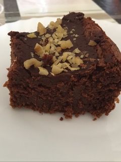 Una foto de Bizcocho de chocolate con nueces