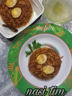 Foto resep Nasi tim ala fe' #bandung_recookochirosi