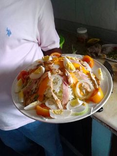 Una foto de la ensalada del chefs