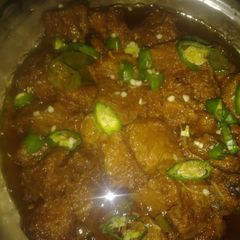 A picture of Beef karahi.