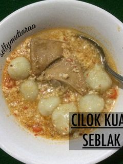 Foto resep Cilok kuah seblak dihari yang hujan