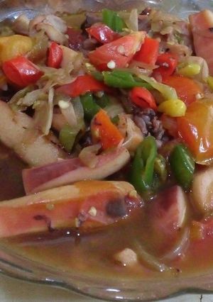 Foto resep Cumi asap asam manis