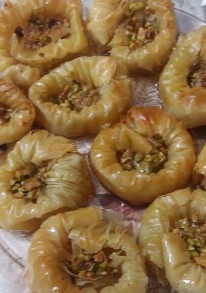 صورة لوصفة اساور من الجلاش محشيه بالمكسرات