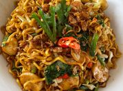Gambar mie goreng kucai