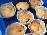 strawberry chocolate muffins