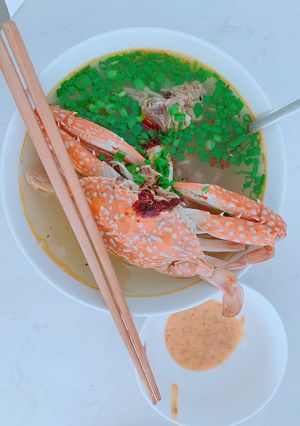 Hình của món Bánh canh ghẹ.