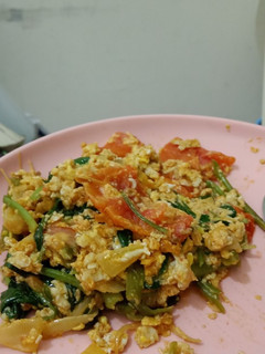 Foto resep Cah Kangkung Telur