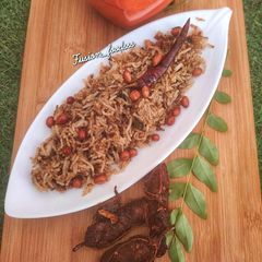 A picture of Tamarind rice.