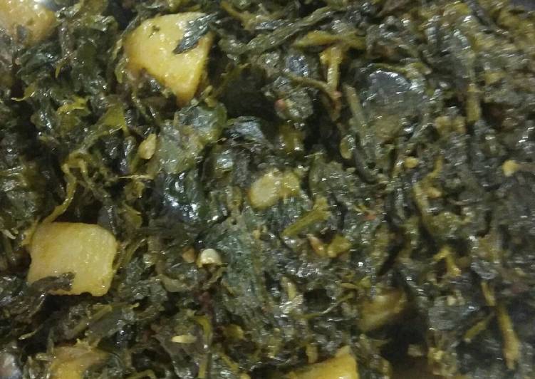 Easiest Way to Make Ultimate Aloo methi