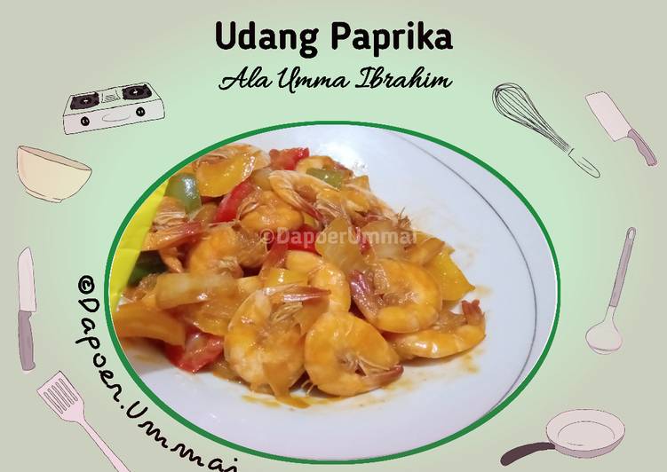 Resep Udang Paprika Yang Enak