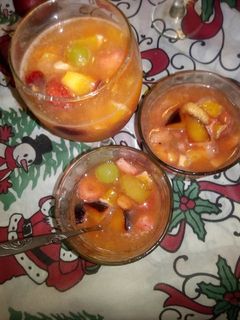 Una foto de Ensalada de frutas