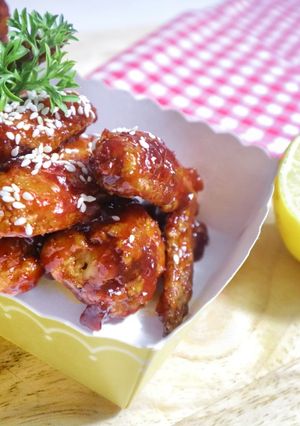 Foto resep Ayam Goreng Korea + Gochujang Homemade