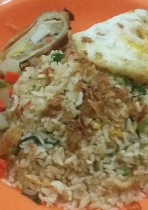 Foto resep Nasi Goreng Pedas Bumbu Terasi (NO MSG)