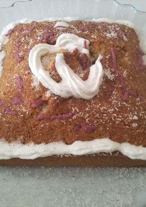 A picture of Coconut pound cake#coastalcoconutrecipechallenge.