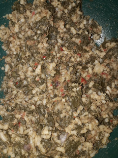 A picture of Kwadon zogala da shinkafa.